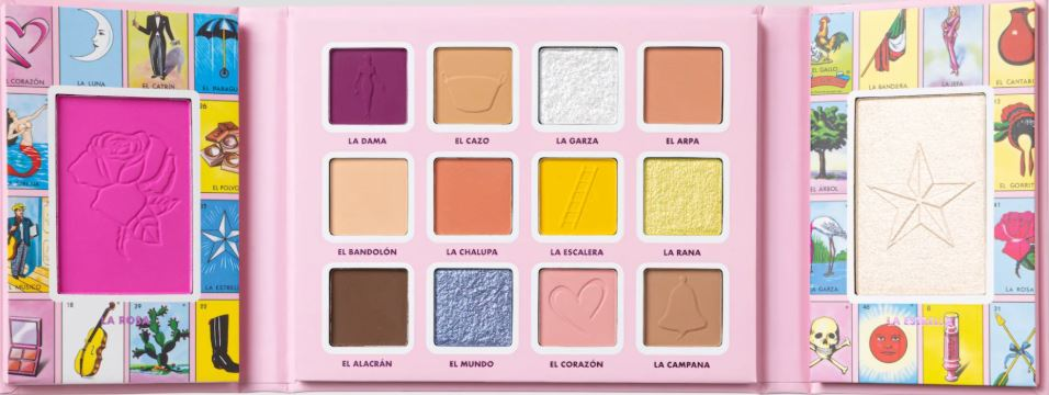 BEAUTY CREATIONS LOTERIA EYESHADOWS AND FACE PALETTE KIT14