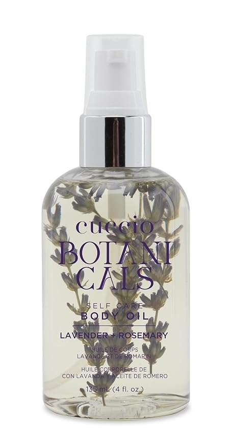 CUCCIO DRY BODY OIL LAVANDER & ROSEMARY 3.7 OZ