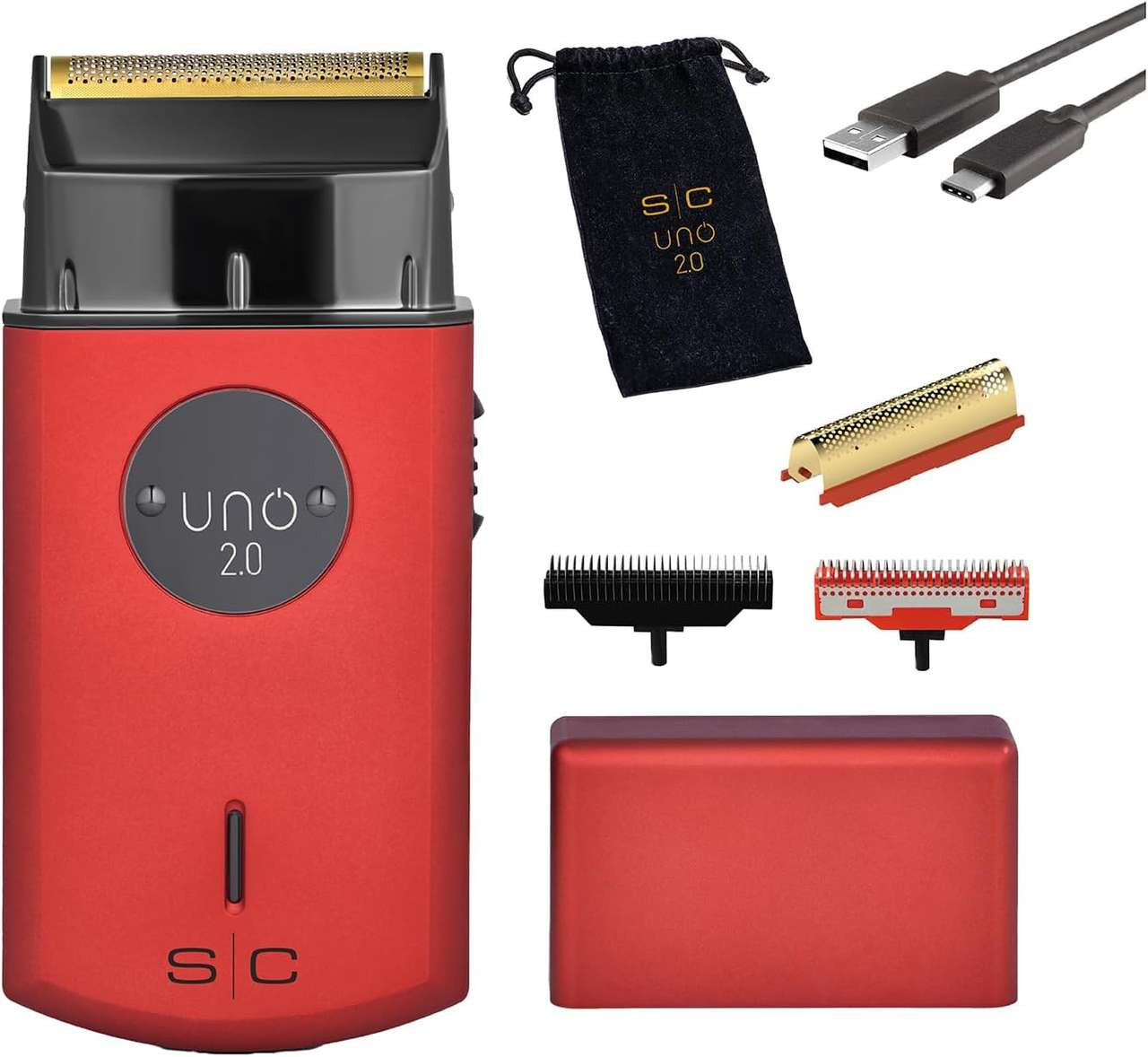 STYLECRAFT UNO 2.0 MATTE SHAVER RED