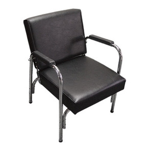 SILLA PARA LAVAR CABEZAS ECONOMICA NEGRA NO RECLINABLE