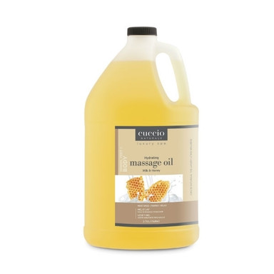 CUCCIO NATURALE LUXURY SPA HYDRATING MASSAGE OIL MILK & HONEY GALON