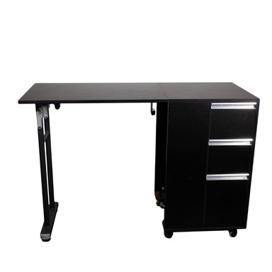 MESA PARA TECNICA DE UÑAS NEGRA