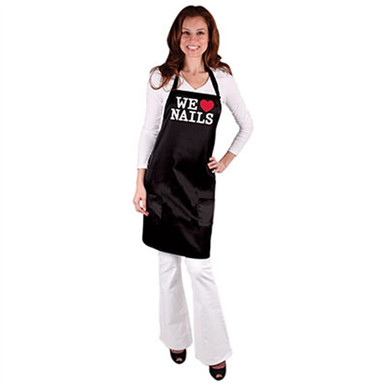BATA APRON I LOVE NAILS #4075