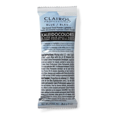 CLAIROL PROFESSIONAL KALEIDOCOLORS ON DARD HAIR ONLY CLAY-BASED TONAL POWDER LIGHTENER 1 OZ