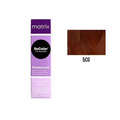 MATRIX SOCOLOR BLENDED COLLECTION COLORACIÓN PERMANENTE EN CREMA 5CG