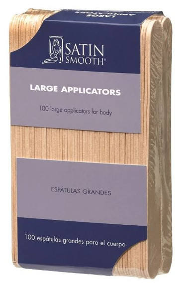 SATIN SMOOTH 100 LARGE APPLICATORS FOR BODY
