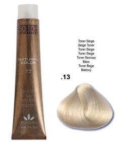 SOLFINE NATURAL COLOR .13 TONER BEIGE PPD FREE