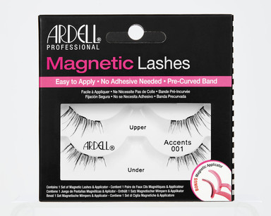 ARDELL PROFESSIONAL MAGNETIC LASHES ACCENTS BLACK #001 #67953