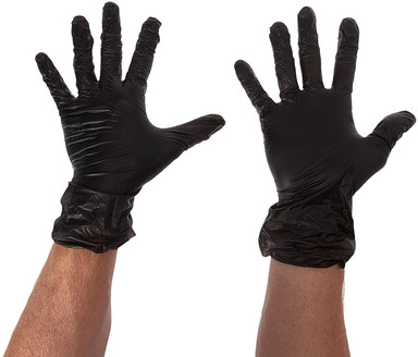 GUANTE REUSA BLK [S] PK12