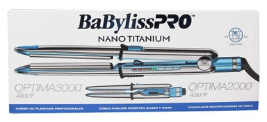 PLANCHA BABYLISS PRIMA3000 1 1/4" & PRIMA2000 MINI 3/4" COMBO