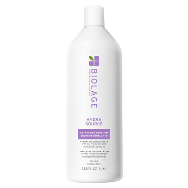 BIOLAGE HYDRA SOURCE DETANGLING SOLUTION FOR DRY HAIR LITER