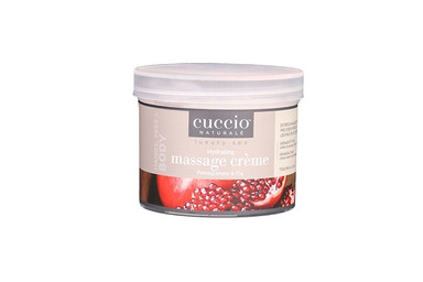 CUCCIO NATURALE LUXURY SPA MASAJE CREME HYDRATING POMEGRANATE & FIG 26 OZ