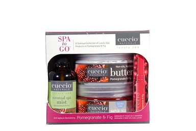 CUCCIO NATURALE LUXURY SPA TO-GO ANTI-AGING & REVITALIZING POMEGRANATE & FIG