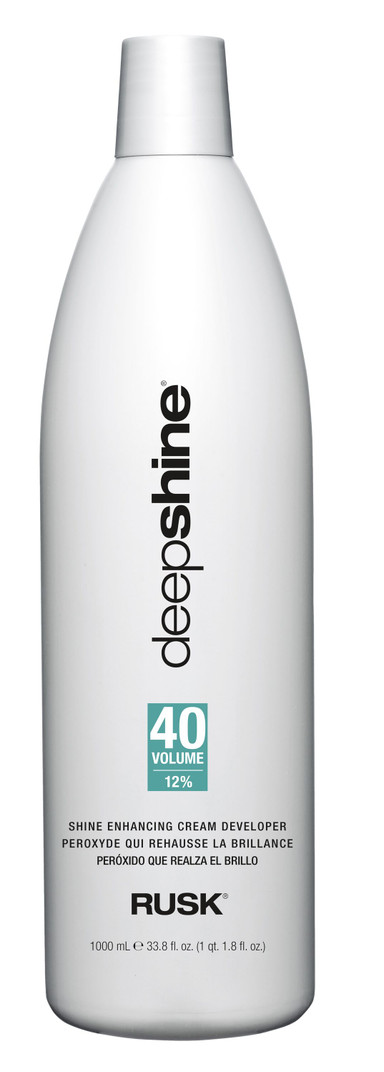 RUSK DEEPSHINE CREAM DEVELOPERS VOL 40 33.8 OZ