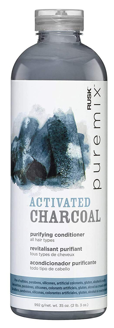 RUSK PUREMIX ACTIVATED CHARCOAL PURIFYING CONDITIONER 35 OZ