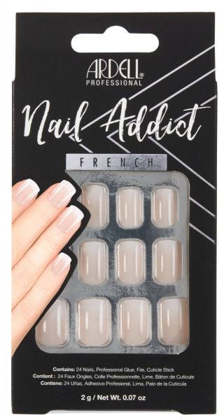 ARDELL NAIL ADDICT PREMIUM NAIL SET FRENCH SUBTLE