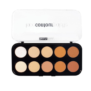 BEAUTY TREATS FACE CONTOUR POWDER PALETTE KIT 10