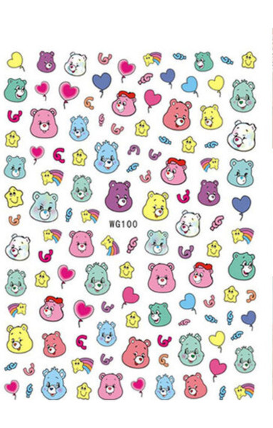 CALCOMANIA CARE BEAR WG100