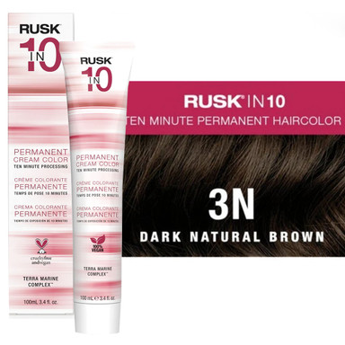 RUSK IN1O DARK NATURAL BROWN 3N