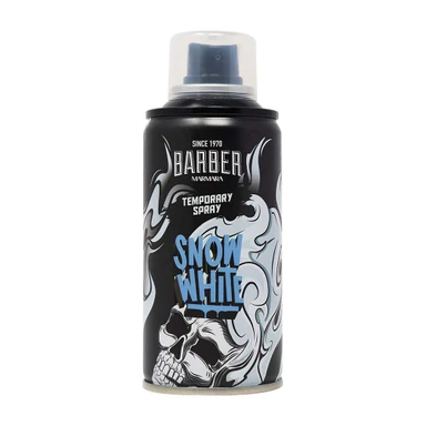 BARBER HAIR COLOR SPRAY 150ML SNOW WHITE