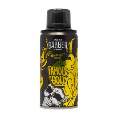 BARBER HAIR COLOR SPRAY 150ML FAMOUS GOLD