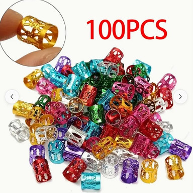 BISUTERIA TRENZAS COLOR ASSORTED PK100