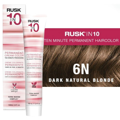 RUSK IN1O DARK NATURAL BLONDE 6N