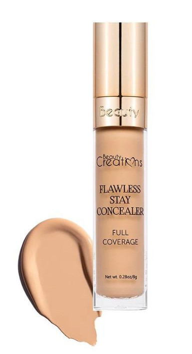 BEAUTY CREATIONS FLAWLESS STAY CONCEALER LIGHT MEDIUM WARM C7