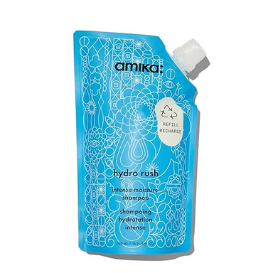 AMIKA HYDRO RUSH INTENSE MOISTURE SHAMPOO WITH HYALURONIC ACID 16.9 OZ