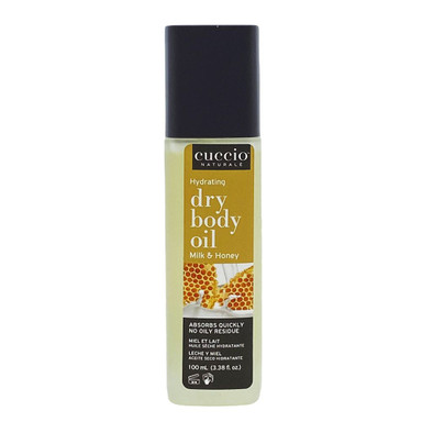 CUCCIO DRY BODY OIL MILK/HONEY 8 OZ