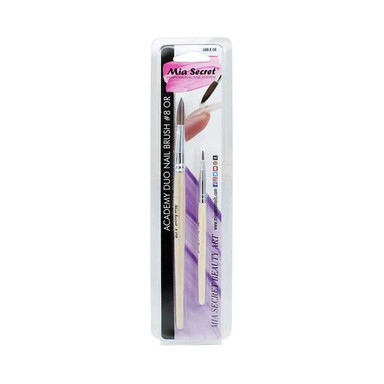 MIA SECRET ACADEMY DUO NAIL BRUSH #8