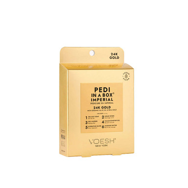 PEDI BOX IMPERIAL 24K GOLD 6 STEP