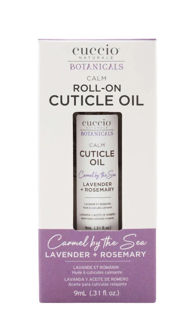 CUCCIO CUTICLE OIL ROLL ON CARMEL BY THE SEA LAVANDER & ROSEMARY .33 OZ