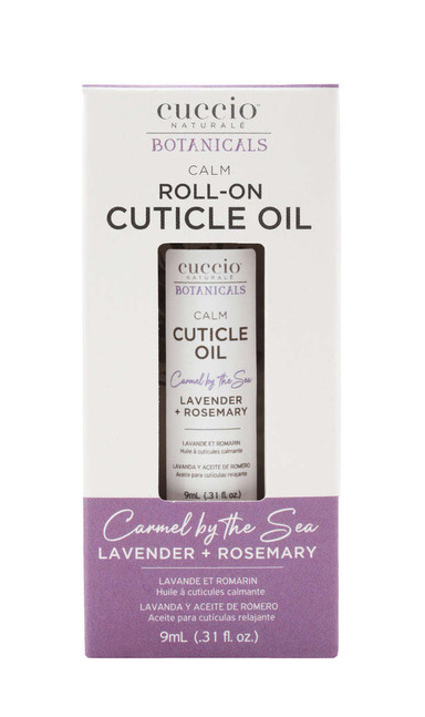 CUCCIO CUTICLE OIL ROLL ON CARMEL BY THE SEA LAVANDER & ROSEMARY .33 OZ