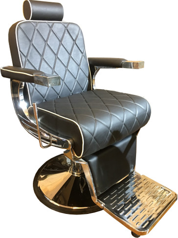 SILLA DE BARBERO NEGRA