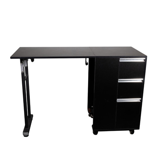 MESA PARA TECNICA DE UÑAS NEGRA MESA PARA TECNICA DE UÑAS NEGRA