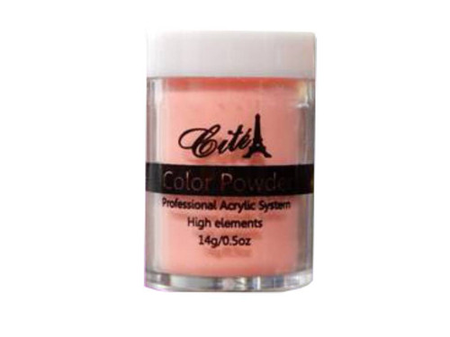 COLOR ACRYLIC POWDER ORANGE D. CORAL .9 OZ