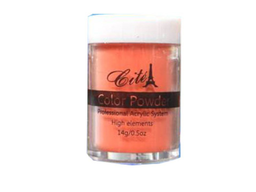 COLOR ACRYLIC POWDER ORANGE LIGHT CORAL