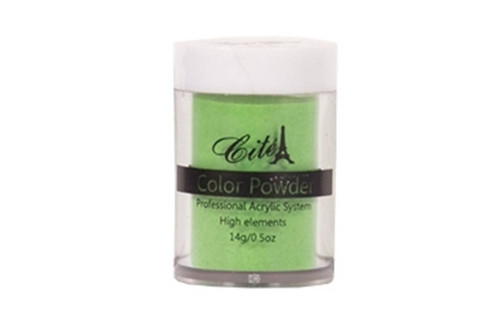 COLOR ACRYLIC POWDER VERDE HOJA .9 OZ