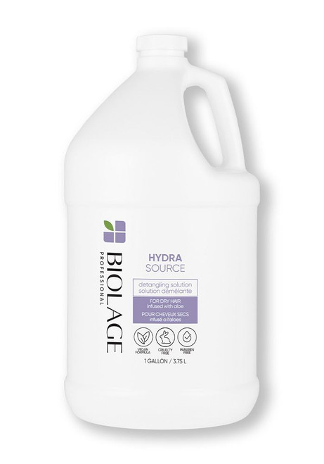 BIOLAGE HYDRA SOURCE DETANGLING SOLUTION FOR DRY HAIR GALON