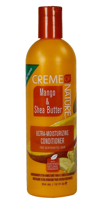 CREME OF NATURE MANGO AND SHEA BUTTER ULTRA-MOISTURIZING CONDITIONER 354 ML 12 OZ