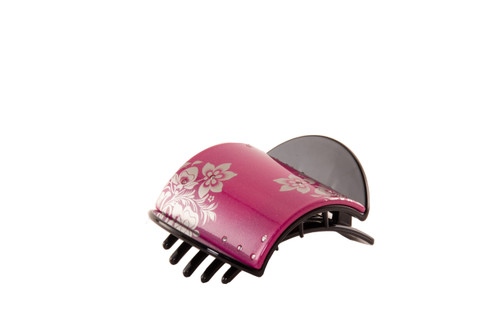 CLAMP LARGE PINK/SILVER