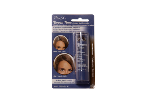 ROUX TWEEN TIME INSTANT ROOT CONCEALER MEDIUM BROWN 1 OZ ROUX TWEEN TIME INSTANT ROOT CONCEALER MEDIUM BROWN 1 OZ