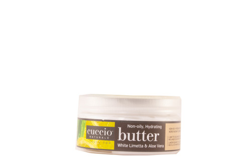 CUCCIO NATURALE LUXURY SPA NON-OILY HYDRATING BUTTER WHITE LIMETTA & ALOE VERA 10 OZ