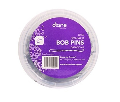 BOB PINS 300 PACK 2 INCH BLACK