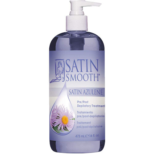 SATIN SMOOTH AZULENE PRE & POST TREATMENT 16 OZ SATIN SMOOTH AZULENE PRE & POST TREATMENT 16 OZ