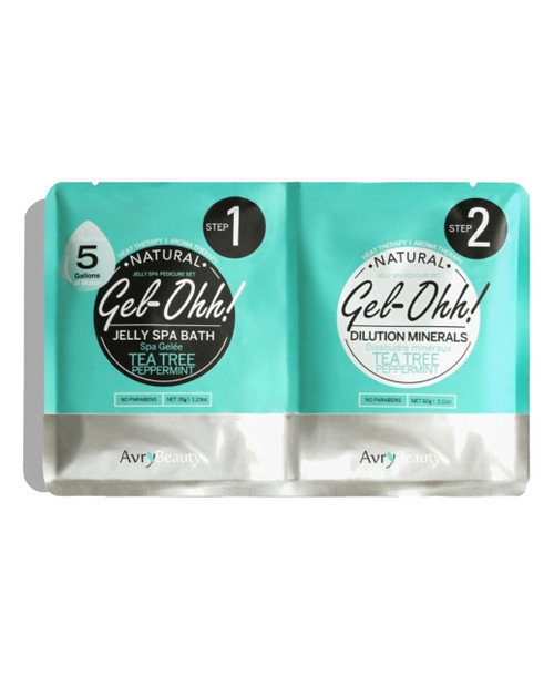 AVRY BEAUTY GEL-OHH! JELLY SPA BATH TEA TREE & PEPPERMINT