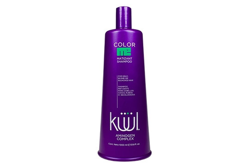 KUUL AMINOGEN COMPLEX COLOR ME MATIZANT SHAMPOO FOR GRAY BLOND OR BLEACHED HAIR 33.8 OZ