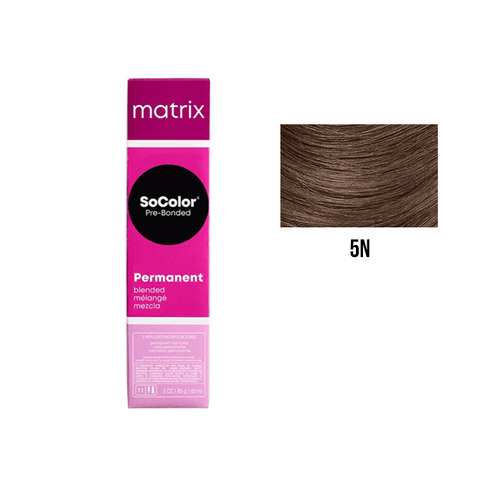 SOCOLOR BLENDED COLLECTION COLORACIÓN PERMANENTE EN CREMA 5N