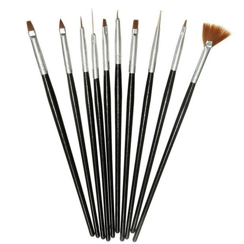 PINCEL DISENO KIT 10 BLK #7-5